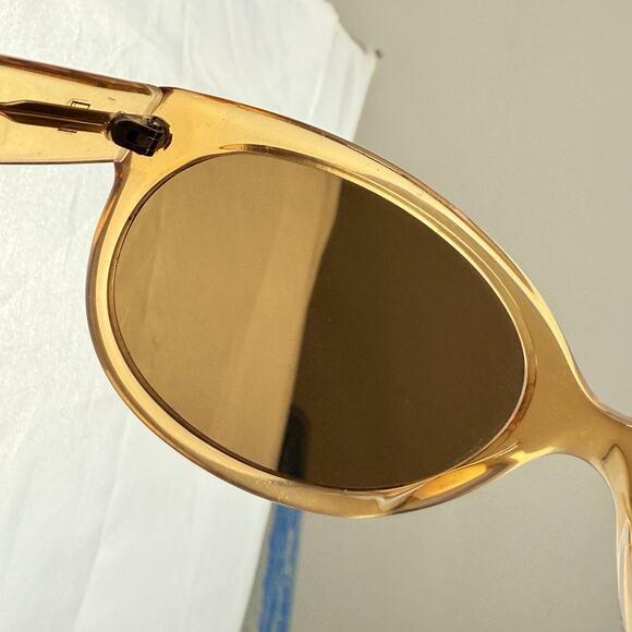 Mossimo Vintage Sunglasses mod. Cambriona 021 CM Gold Oval Made in Italy 90s main image 7